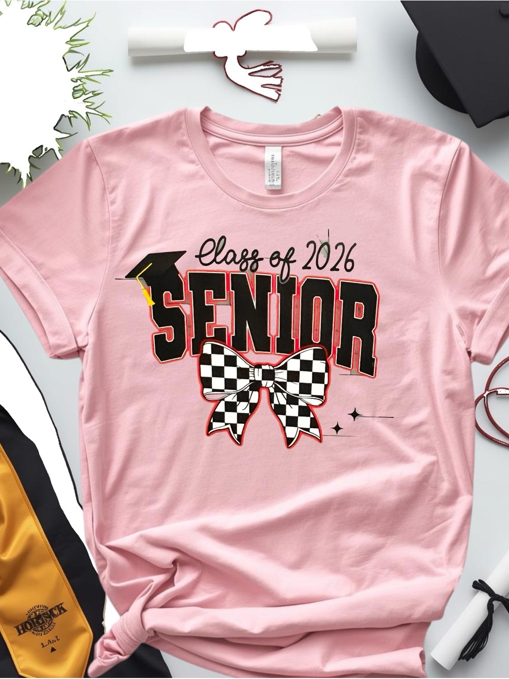 Class 2026  Graduation Senior T-shirt New made to order S M L XL graphic tee